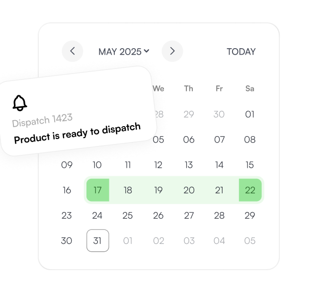 Real-Time Dock Scheduling