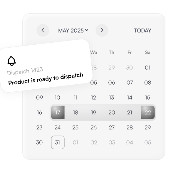 Real-Time Dock Scheduling