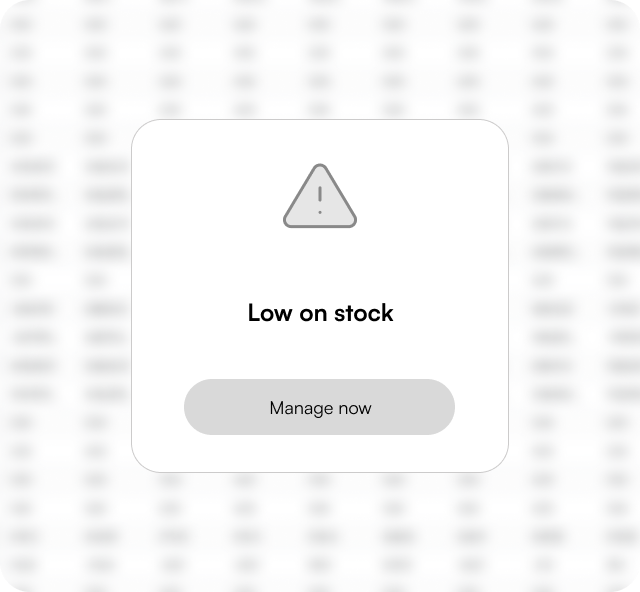 Automated Replenishment Triggers