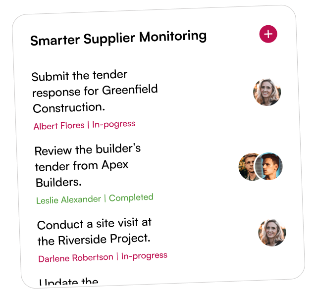 Supplier Performance Tracking