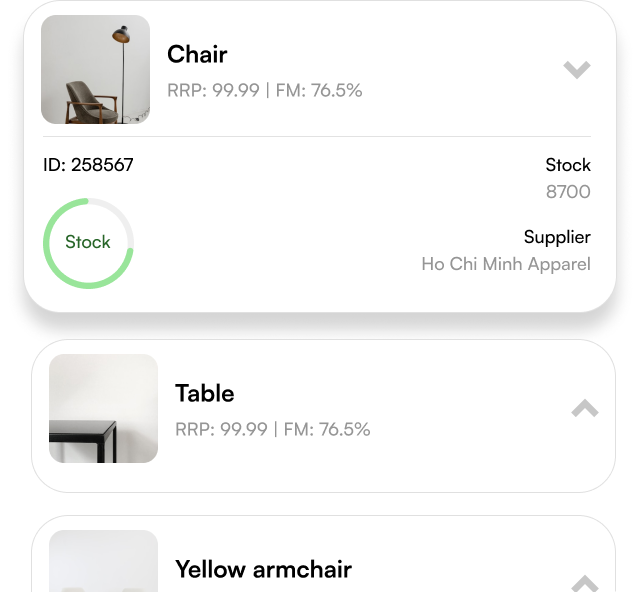 Reduce Waste & Overstock