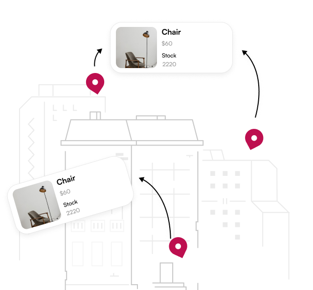 Multi-location warehouse management